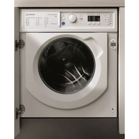 lave linge hublot encastrable indesit biwmil91484eu|Lave linge hublot encastrable INDESIT .